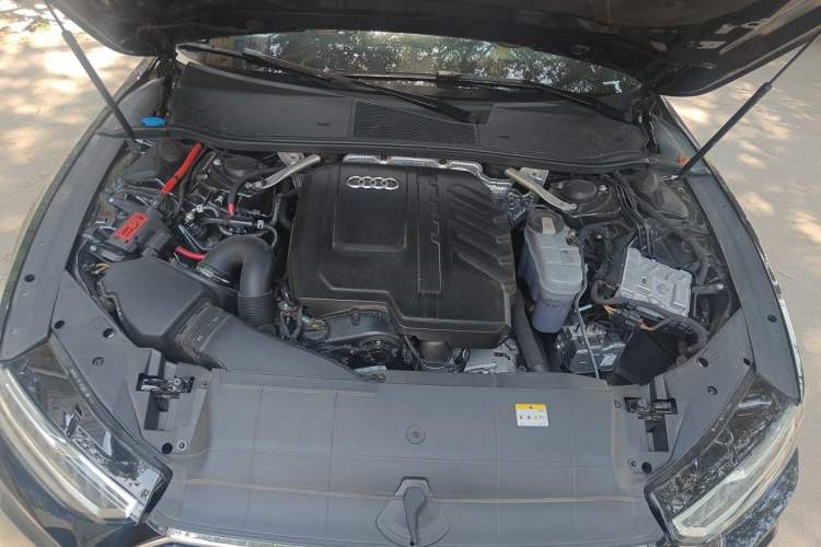 Used Audi A7L 2025 45 TFSI quattro Black Warrior Edition Engine Bay