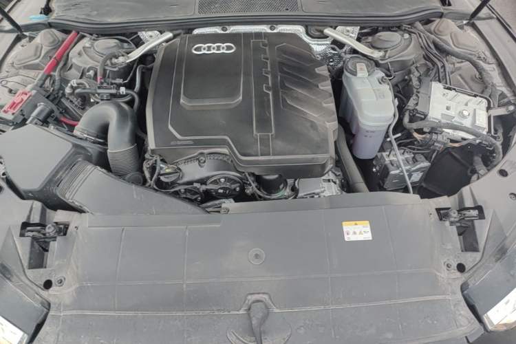 Used Audi A7L 2025 45 TFSI quattro Black Warrior Edition Engine Bay