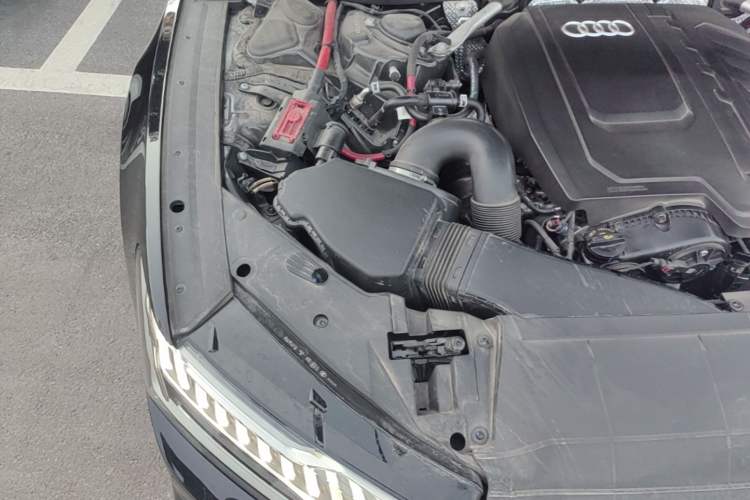 Used Audi A7L 2025 45 TFSI quattro Black Warrior Edition Engine Bay Right