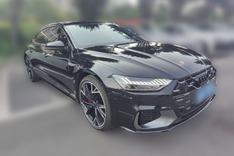 Used Audi A7L 2025 45 TFSI quattro Black Warrior Edition Front Right 45 Deg