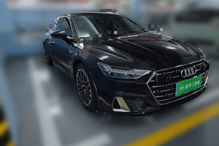 Used Audi A7L 2025 45 TFSI Luxury Edition Front Right 45 Deg