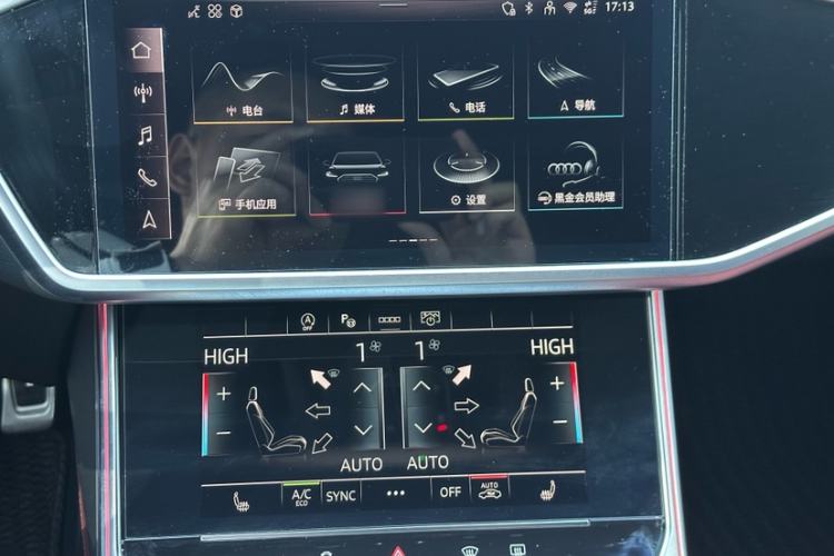 Used Audi A7L 2025 45 TFSI quattro Black Warrior Edition Interior 3