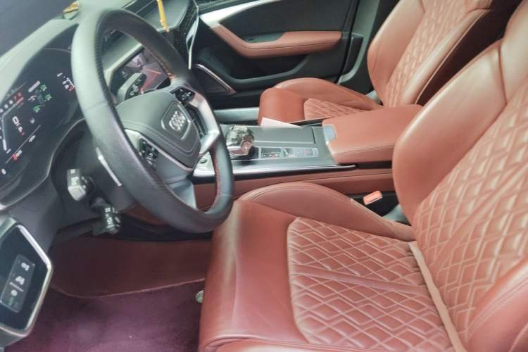 Used Audi A7L 2025 45 TFSI quattro Black Warrior Edition Left Front Seat