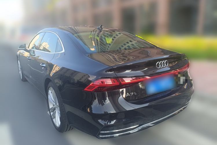 Used Audi A7L 2025 45 TFSI quattro Luxury Edition Rear Left 45 Deg