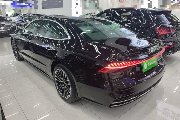 Used Audi A7L 2025 45 TFSI Luxury Edition Rear Left 45 Deg