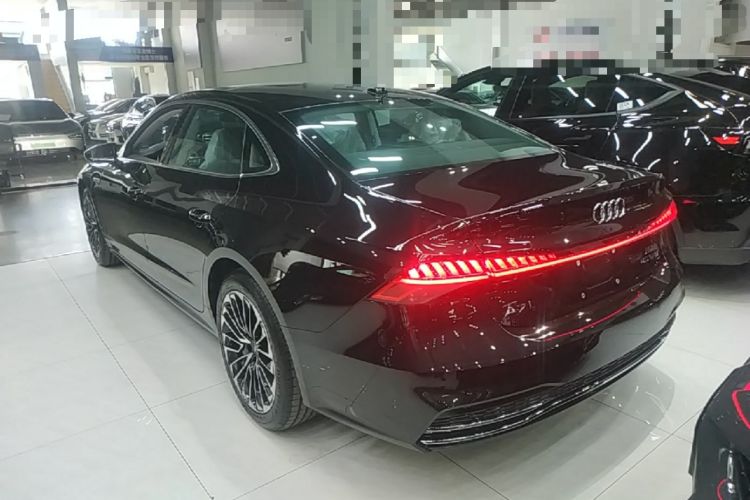 Used Audi A7L 2025 45 TFSI Luxury Edition Rear Left 45 Deg
