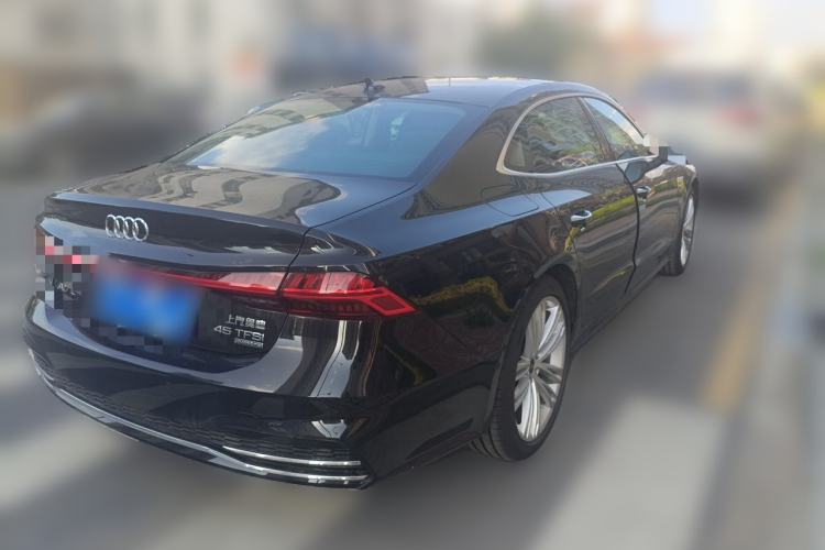 Used Audi A7L 2025 45 TFSI quattro Luxury Edition Rear Right 45 Deg