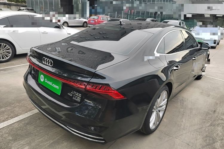 Used Audi A7L 2025 45 TFSI quattro Luxury Edition Rear Right 45 Deg