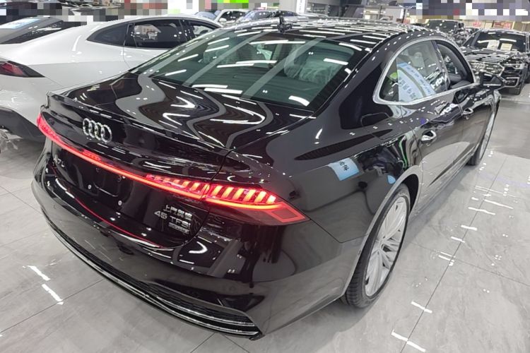 Used Audi A7L 2025 45 TFSI quattro Luxury Edition Rear Right 45 Deg