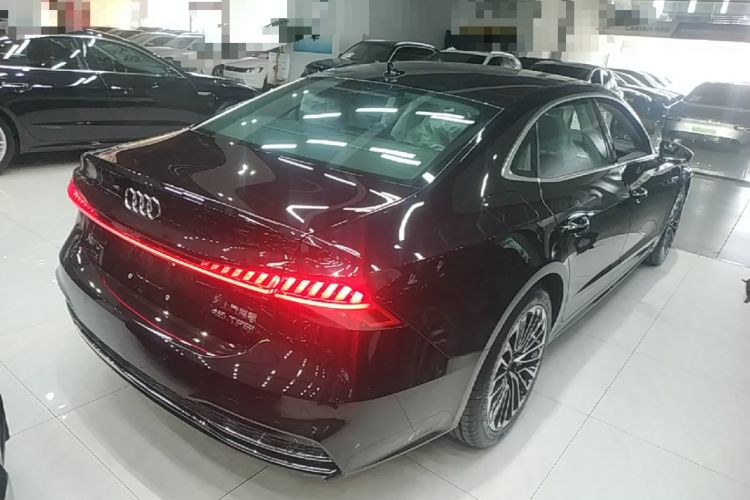 Used Audi A7L 2025 45 TFSI Luxury Edition Rear Right 45 Deg