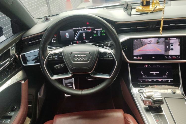 Used Audi A7L 2025 45 TFSI quattro Black Warrior Edition Steering Wheel