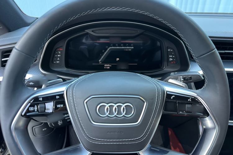 Used Audi A7L 2025 45 TFSI quattro Black Warrior Edition Steering Wheel