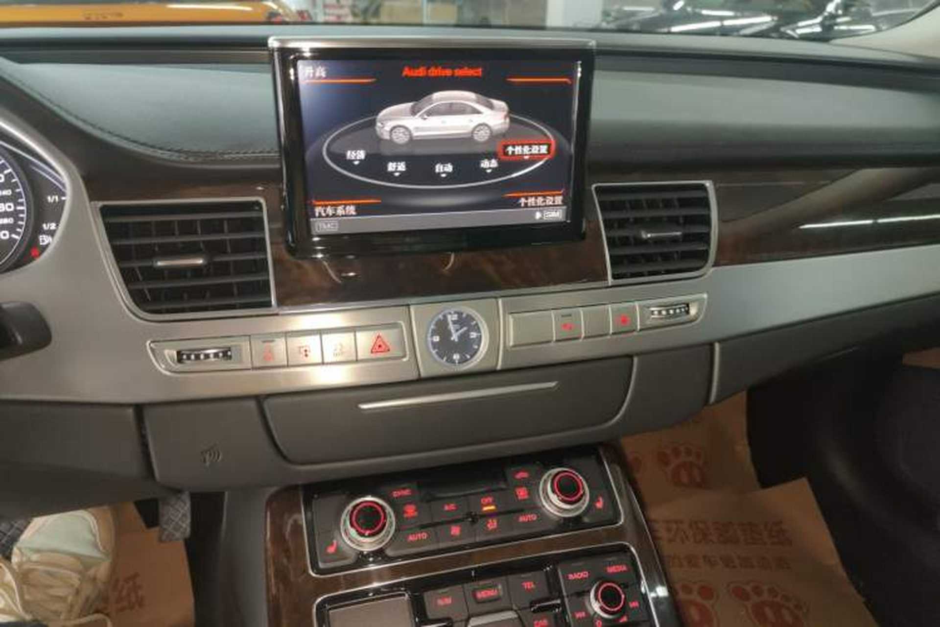 Used Audi A8 2014 A8L 45 TFSI quattro Comfort model Audio And AC Panel