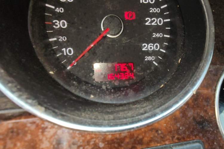 Used Audi A8 2007 A8L 3.2 FSI Standard Model Odometer Close Up