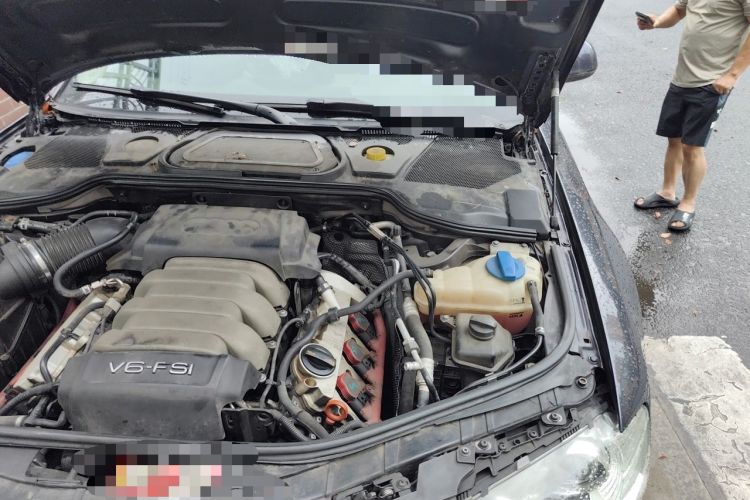 Used Audi A8 2008 A8L 3.2 FSI Standard Model Engine Bay Left