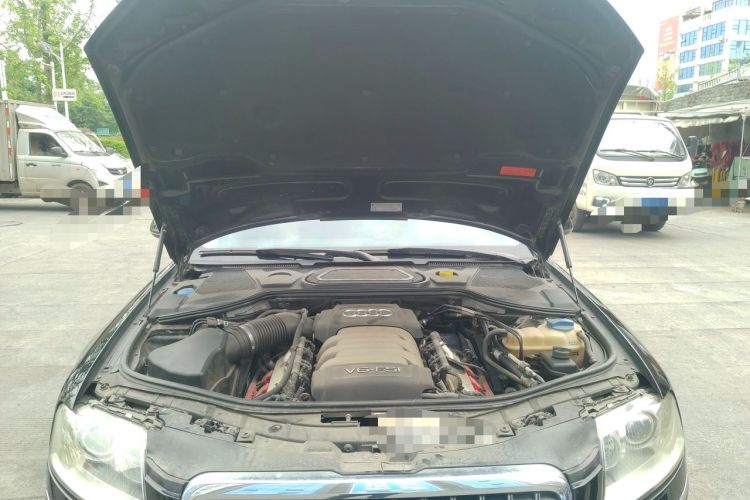 Used Audi A8 2009 A8L 2.8 FSI Standard Model Engine Bay