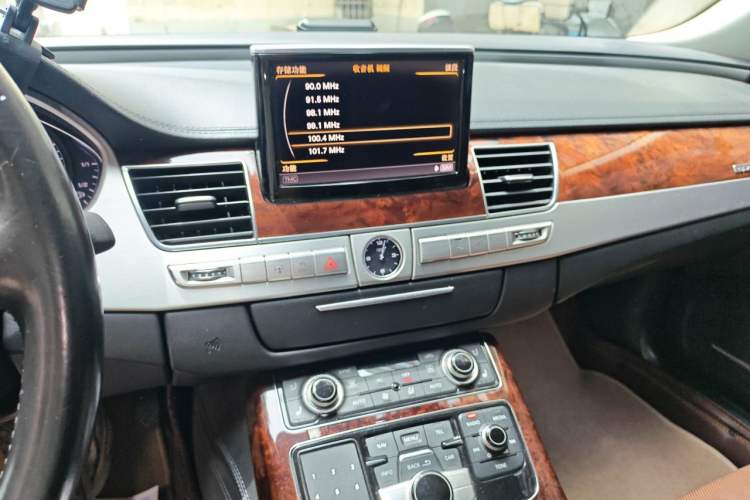 Used Audi A8 2011 A8L 3.0 TFSI quattro Luxury Edition (213kW) Audio And AC Panel