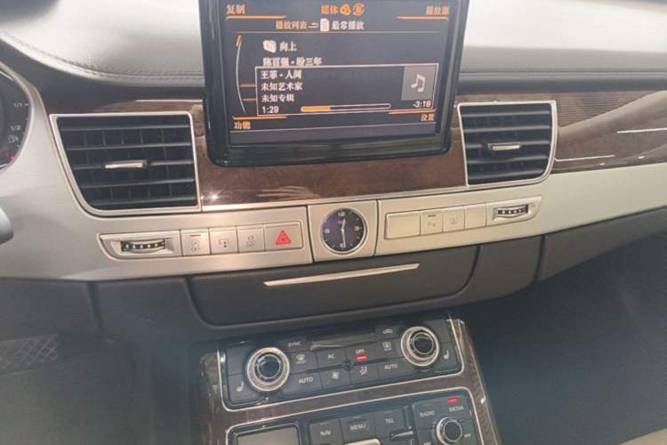 Used Audi A8 2011 A8L 3.0 TFSI quattro Luxury Edition (213kW) Audio And AC Panel