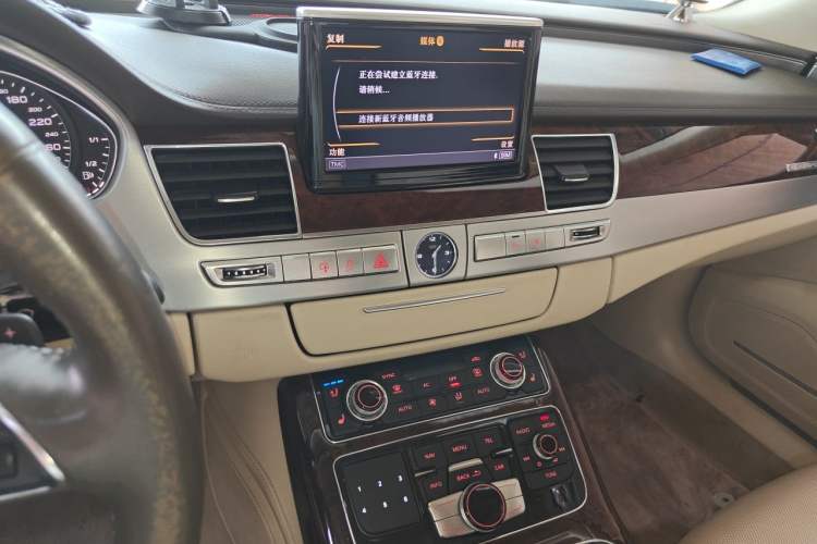 Used Audi A8 2011 A8L 3.0 TFSI quattro Luxury Edition (213kW) Audio And AC Panel