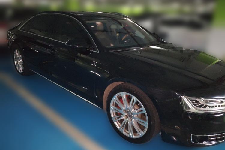 Used Audi A8 2011 A8L W12 6.3 FSI quattro Front Right 45 Deg