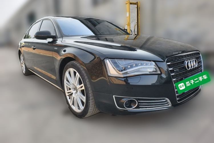 Used Audi A8 2011 A8L W12 6.3 FSI quattro Front Right 45 Deg
