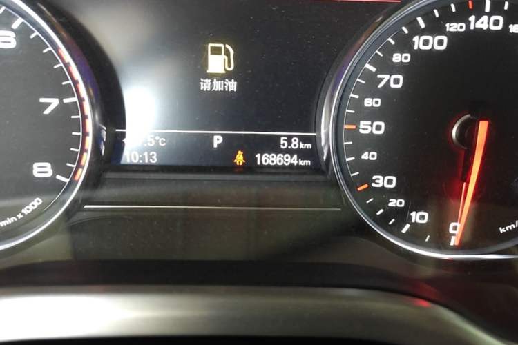 Used Audi A8 2011 A8L 3.0 TFSI quattro Luxury Edition (213kW) Odometer Close Up