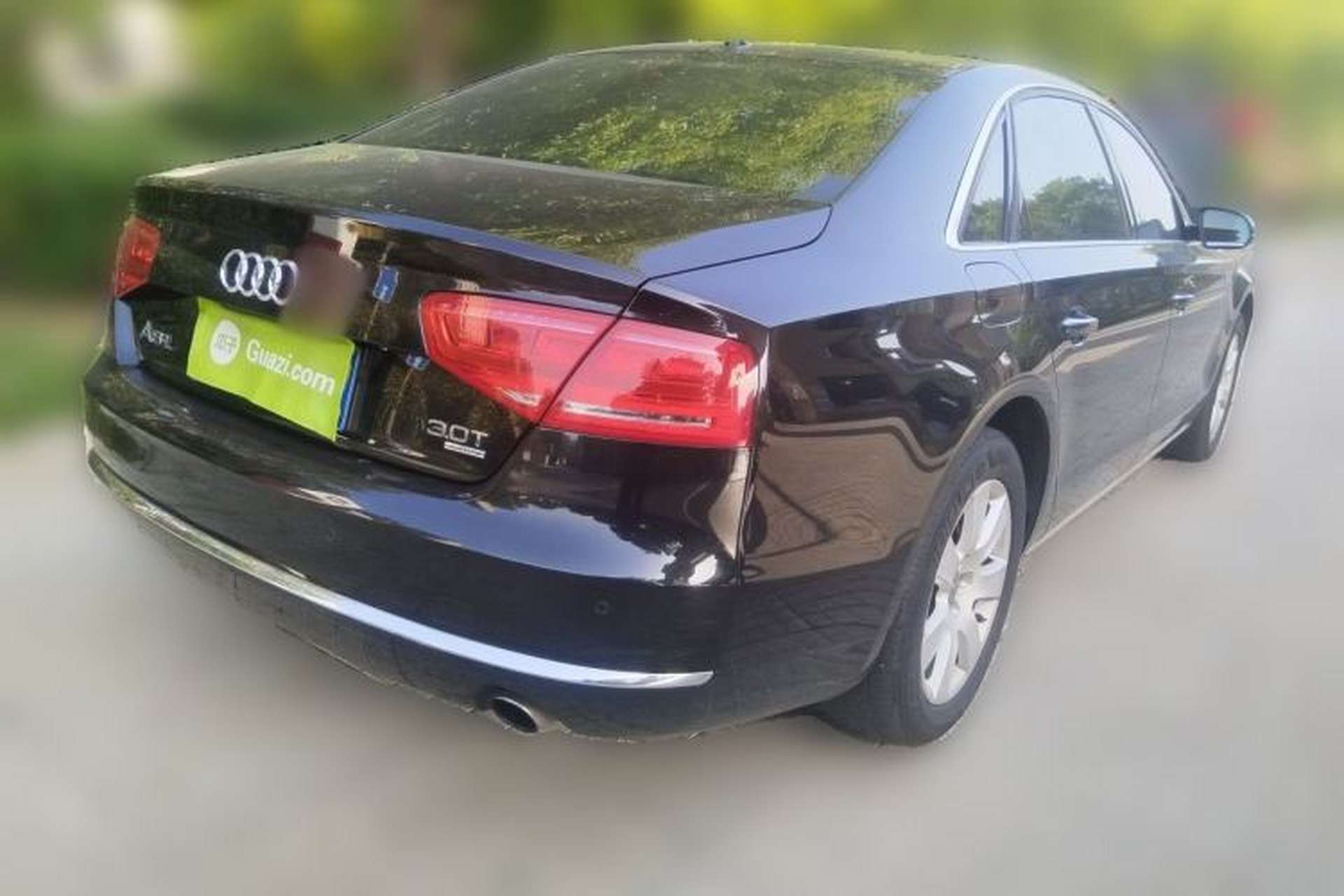 Used Audi A8 2011 A8L 3.0 TFSI quattro Comfort model (213kW) Rear Right 45 Deg