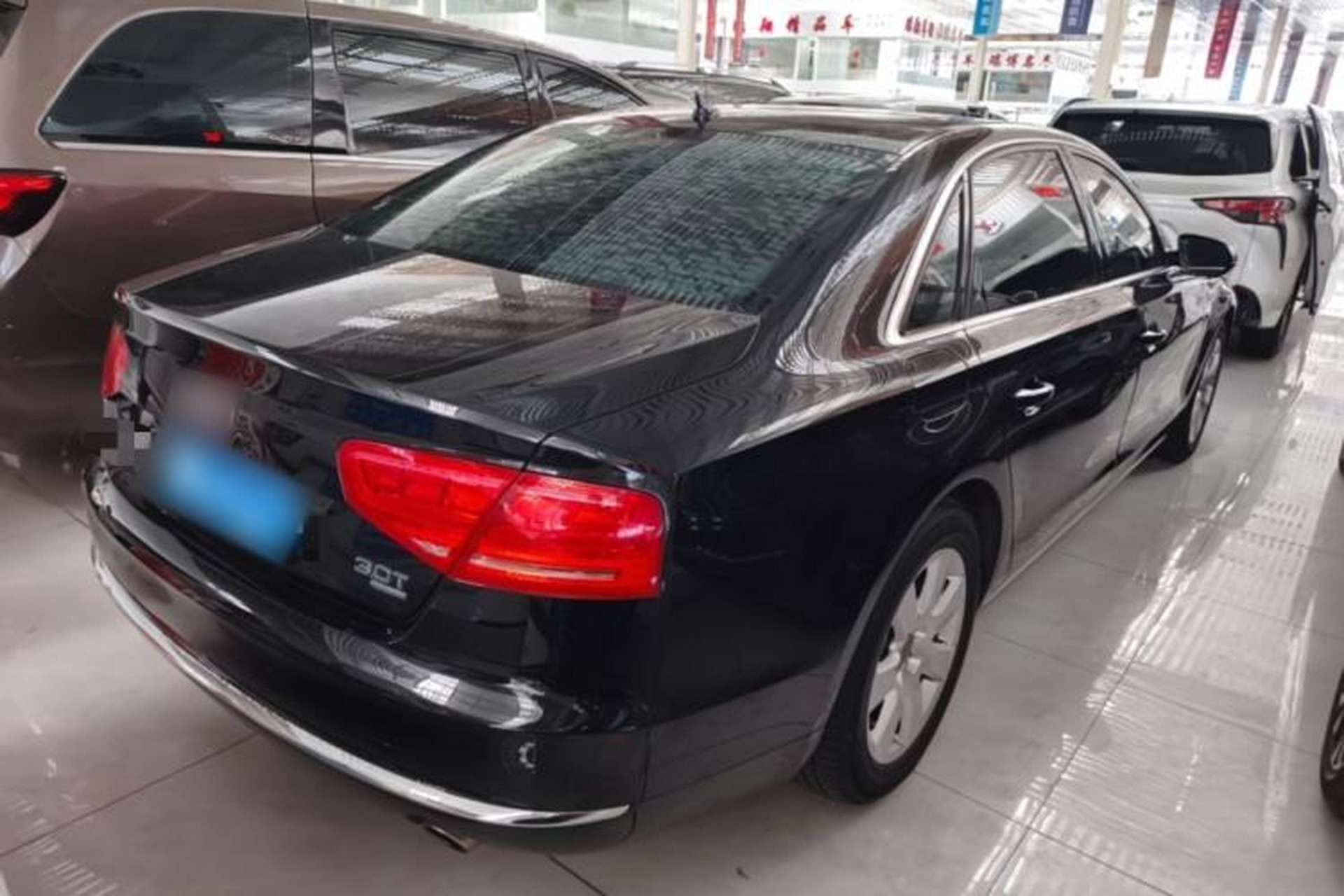 Used Audi A8 2011 A8L 3.0 TFSI quattro Comfort model (213kW) Rear Right 45 Deg