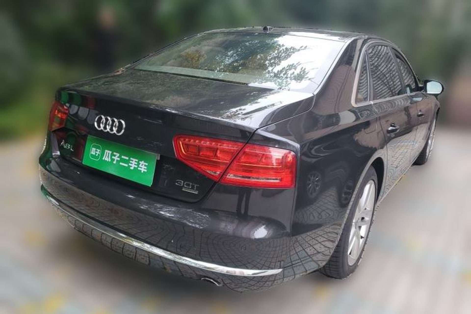 Used Audi A8 2011 A8L 3.0 TFSI quattro Comfort model (213kW) Rear Right 45 Deg