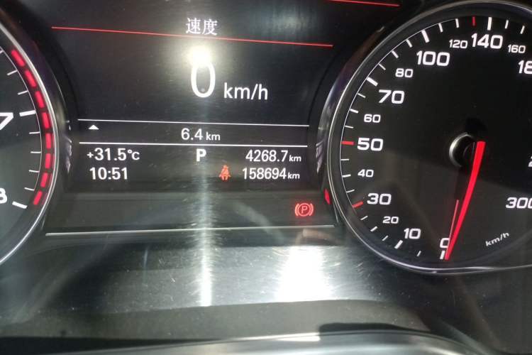 Used Audi A8 2011 A8L 3.0 TFSI quattro Prestige Edition (245kW) Odometer Close Up