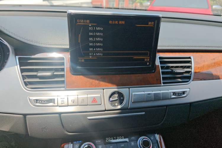 Used Audi A8 2011 A8L 3.0 TFSI quattro Luxury Edition (213kW) Audio And AC Panel