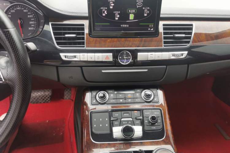 Used Audi A8 2012 A8L 45 TFSI quattro Luxury Model Audio And AC Panel