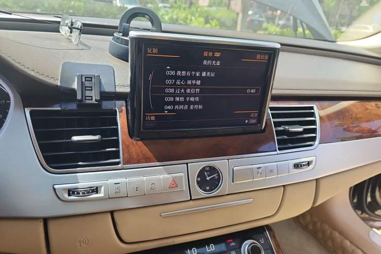 Used Audi A8 2012 A8L 45 TFSI quattro Luxury Model Audio And AC Panel