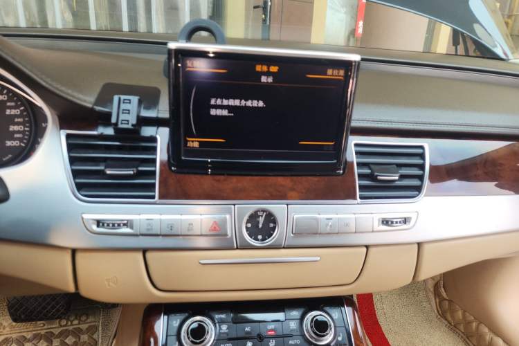 Used Audi A8 2012 A8L 45 TFSI quattro Luxury Model Audio And AC Panel
