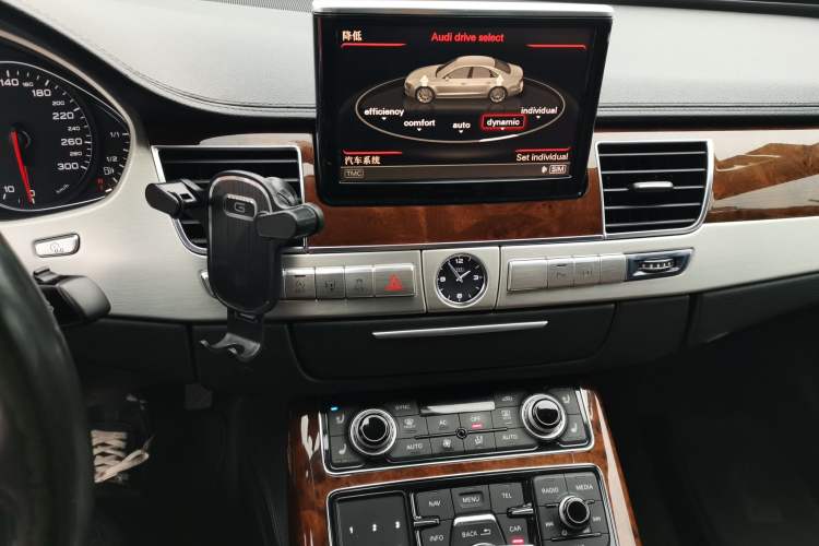 Used Audi A8 2012 A8L 45 TFSI quattro Luxury Model Audio And AC Panel
