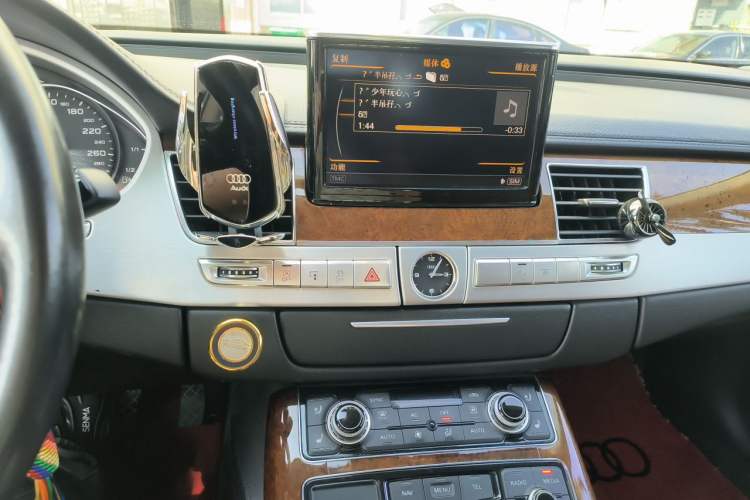 Used Audi A8 2012 A8L 45 TFSI quattro Luxury Model Audio And AC Panel