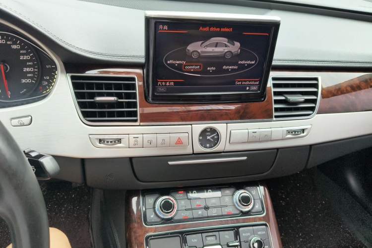 Used Audi A8 2012 A8L 50 TFSI quattro Luxury Model Audio And AC Panel