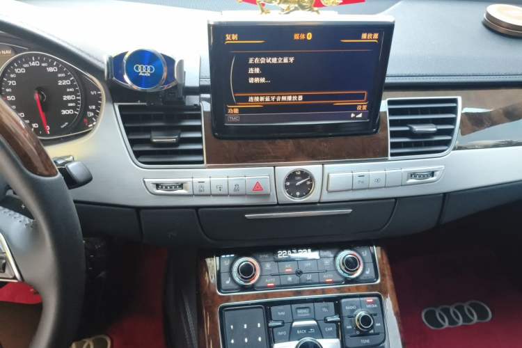 Used Audi A8 2012 A8L 45 TFSI quattro Luxury Model Audio And AC Panel