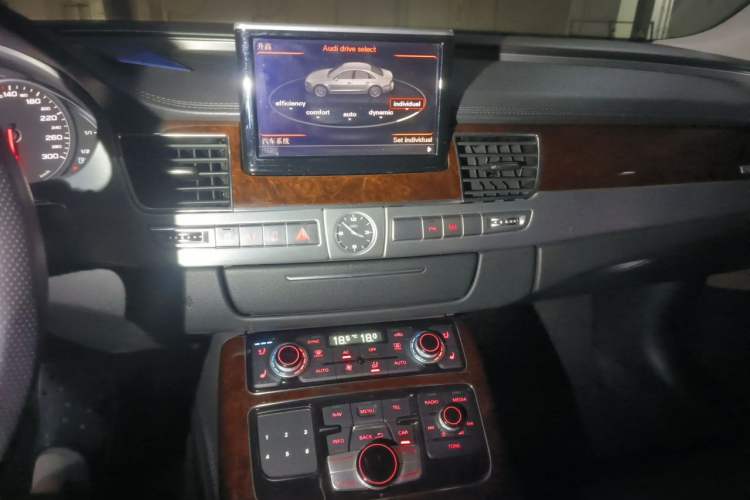 Used Audi A8 2012 A8L 45 TFSI quattro Luxury Model Audio And AC Panel
