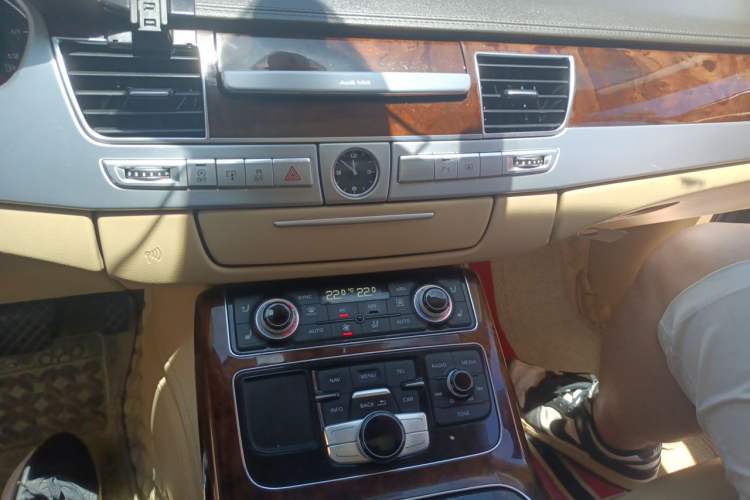Used Audi A8 2012 A8L 45 TFSI quattro Luxury Model Audio And AC Panel