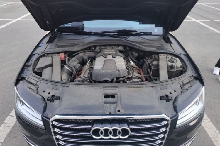 Used Audi A8 2012 A8L 45 TFSI quattro Luxury Model Engine Bay