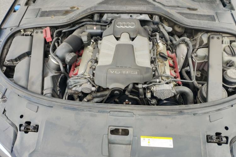 Used Audi A8 2012 A8L 45 TFSI quattro Comfort model Engine Bay