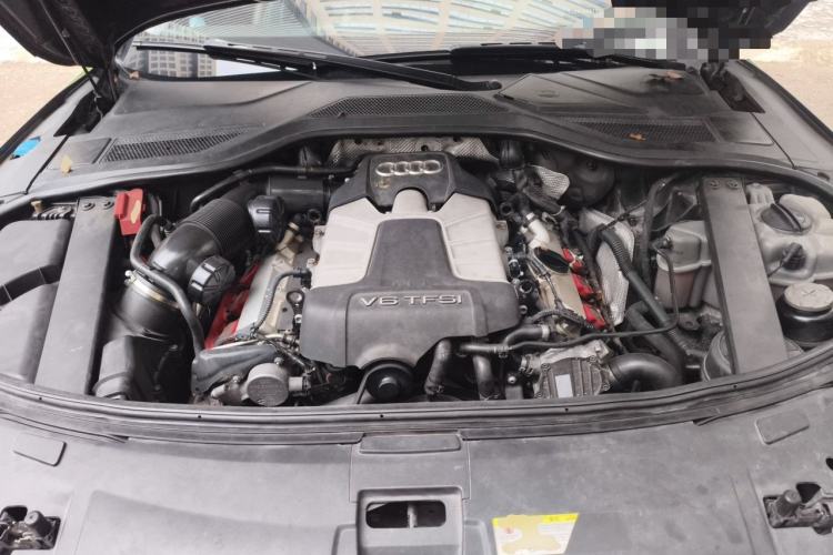 Used Audi A8 2012 A8L 45 TFSI quattro Comfort model Engine Bay