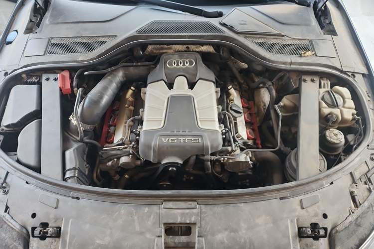 Used Audi A8 2012 A8L 45 TFSI quattro Luxury Model Engine Bay