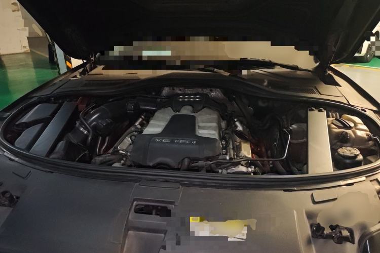 Used Audi A8 2012 A8L 45 TFSI quattro Comfort model Engine Bay