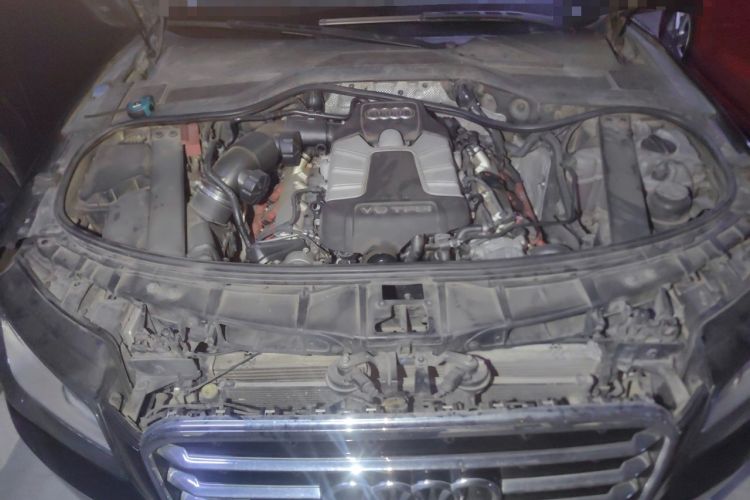Used Audi A8 2012 A8L 50 TFSI quattro Comfort model Engine Bay