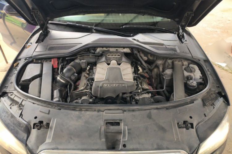 Used Audi A8 2012 A8L 45 TFSI quattro Comfort model Engine Bay