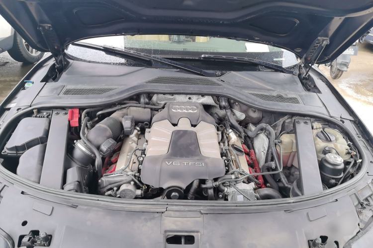 Used Audi A8 2012 A8L 45 TFSI quattro Luxury Model Engine Bay