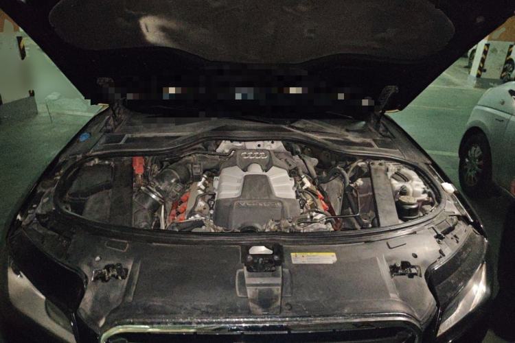 Used Audi A8 2012 A8L 45 TFSI quattro Luxury Model Engine Bay