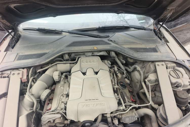 Used Audi A8 2012 A8L 45 TFSI quattro Luxury Model Engine Bay